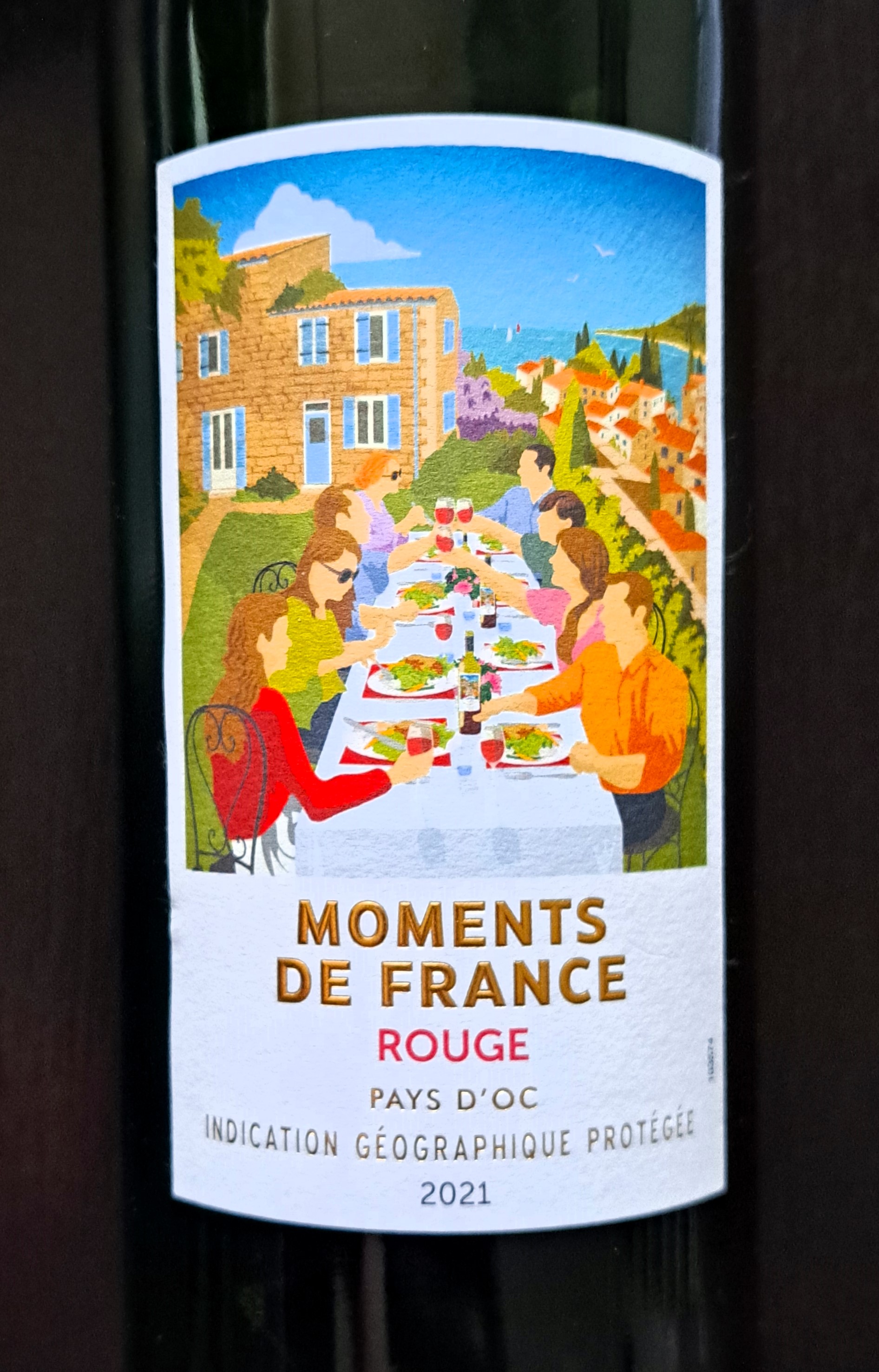 Moments de France Rouge Merlot Pays d\'Oc 2021, Foncalieu - Enostrada