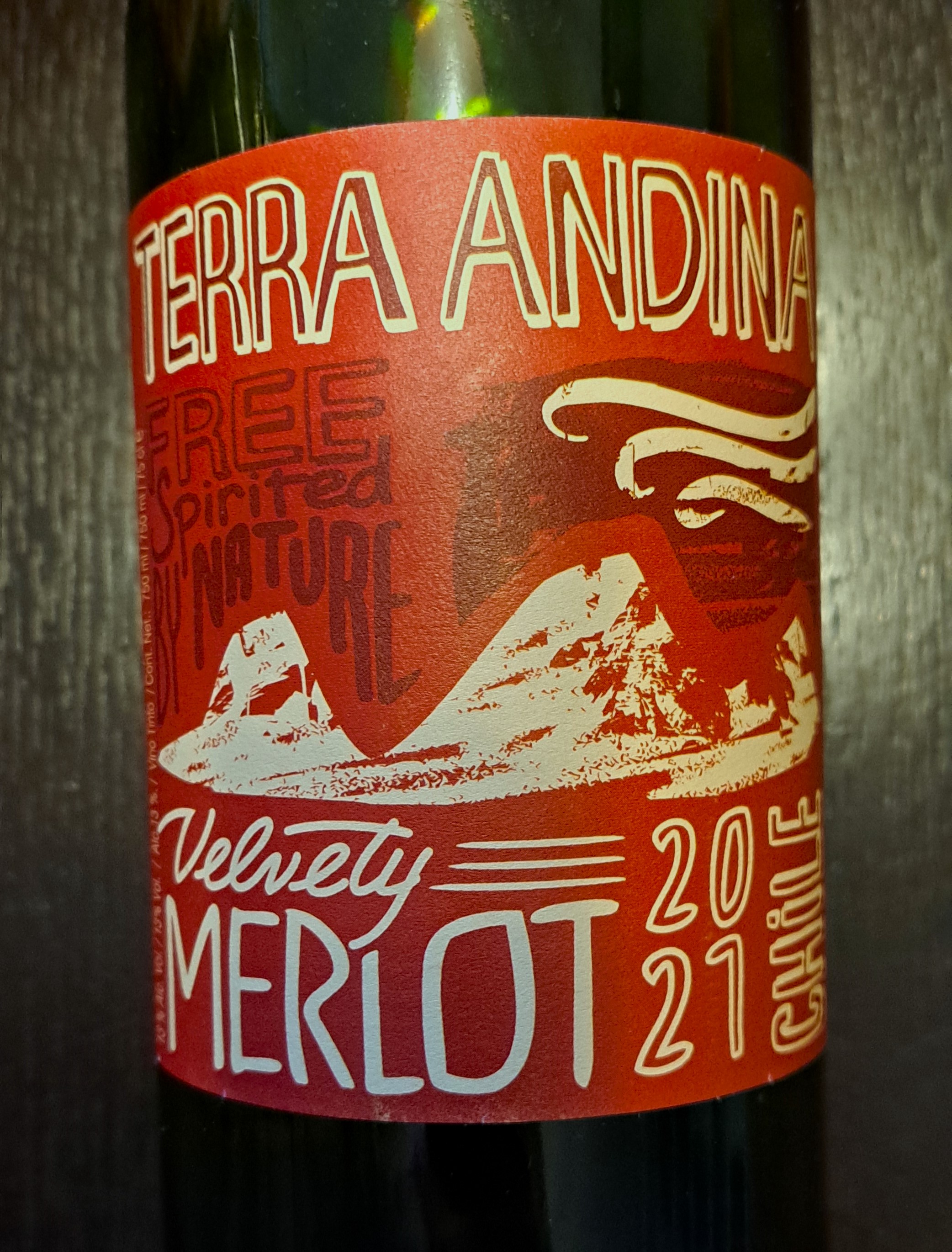 Terra Andina Merlot Central Valley D.O. 2021, Sur Andino - Enostrada